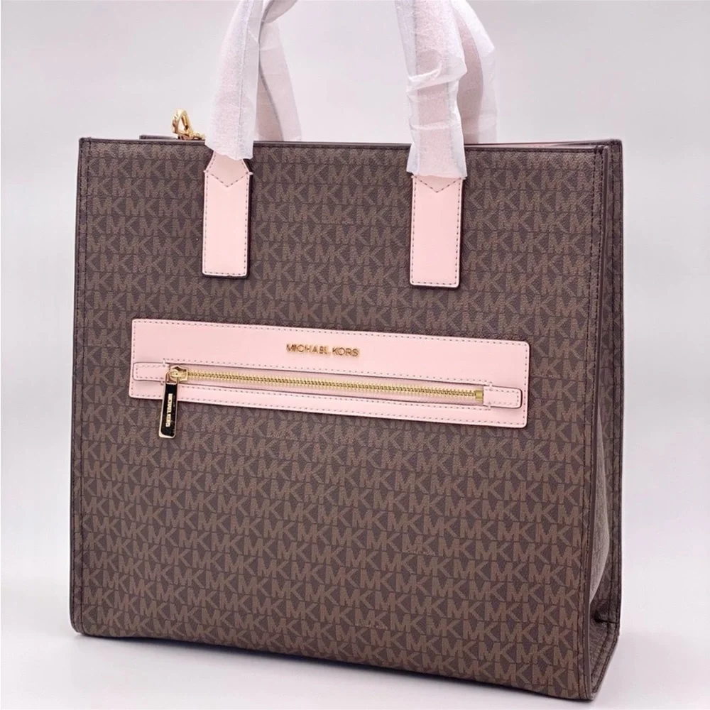 Michael Kors Kenly Large Logo Tote_9